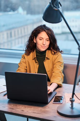 Woman Working